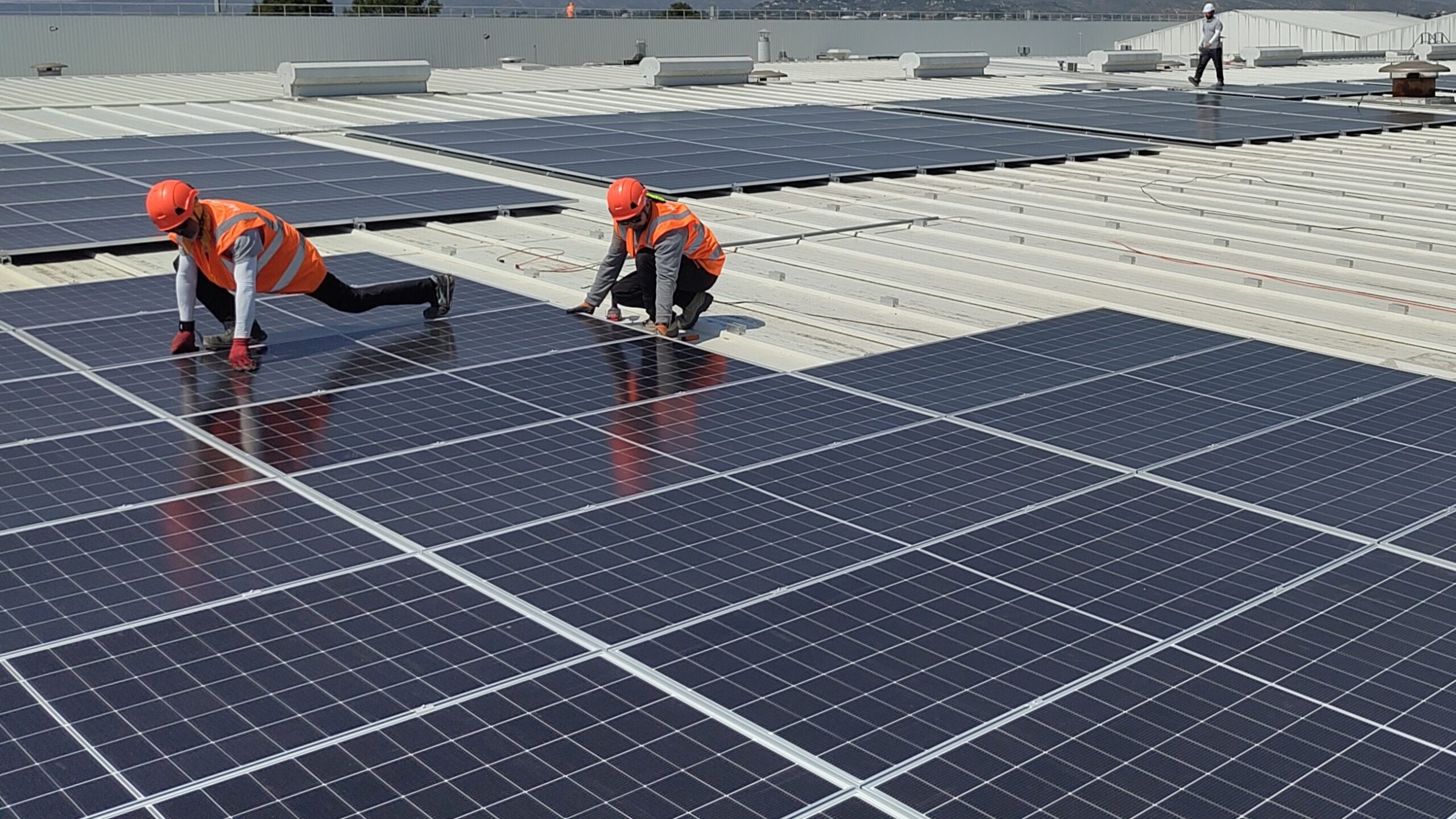 Installatie van zonnepanelen door Trevion