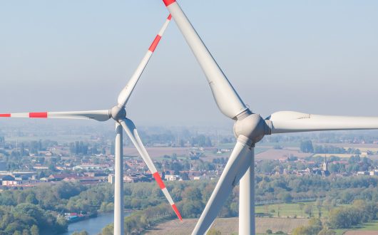Trevion haalt energie uit onder andere eigen windenergie