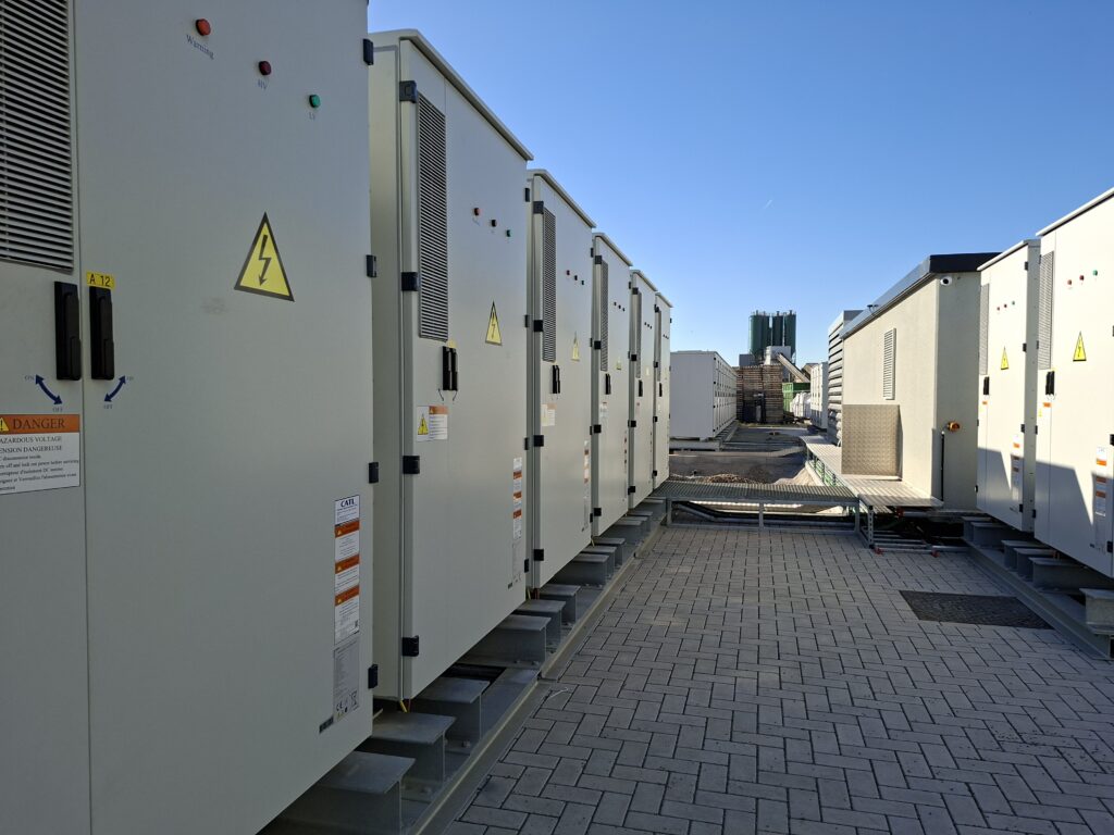 Stand-alone batterijopslag bij Grensland Power